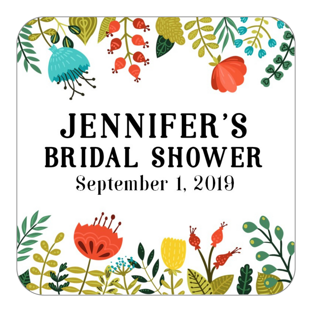 Pretty Floral Stickers OR Tags