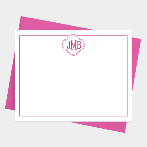 Monogram Note Cards