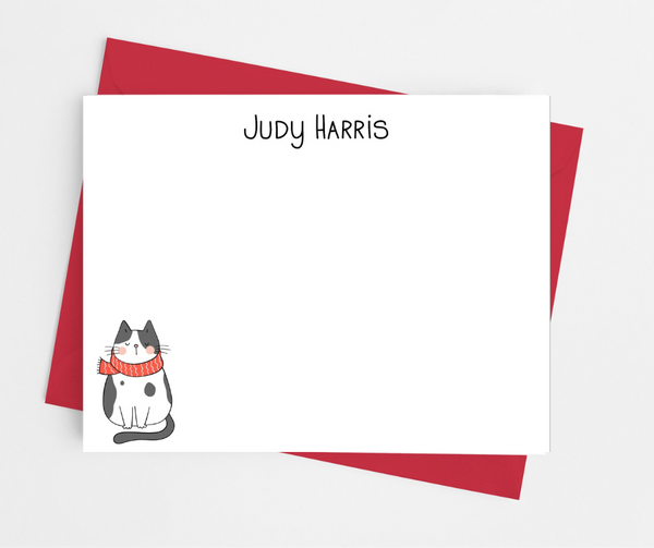 Cat Flat Note Cards