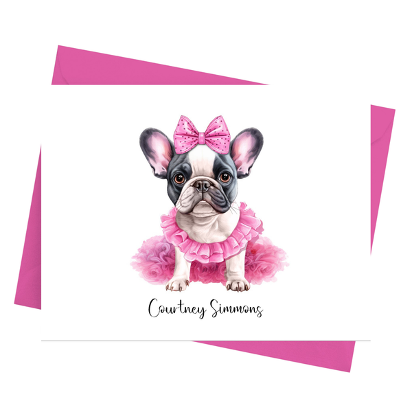 French Bulldog Note Cards