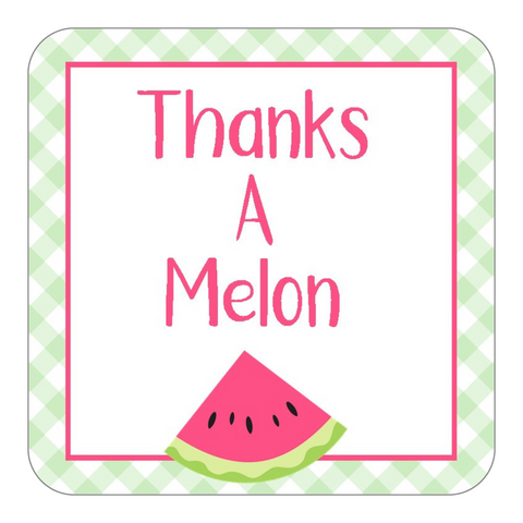 Watermelon Stickers OR Tags