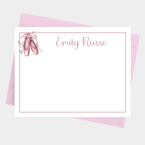 Ballet Flat Note Cards