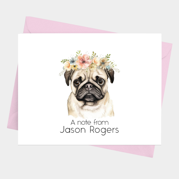 Pug Note Cards