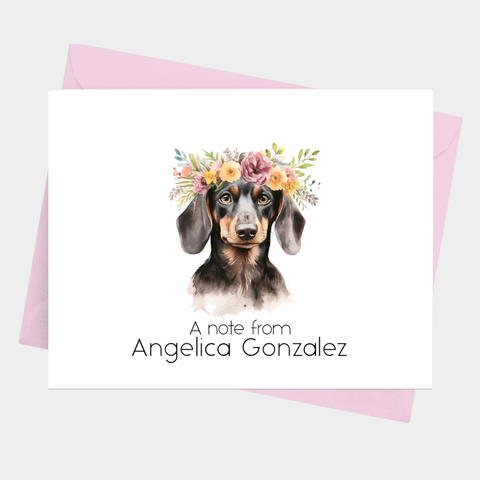 Dachshund Note Cards