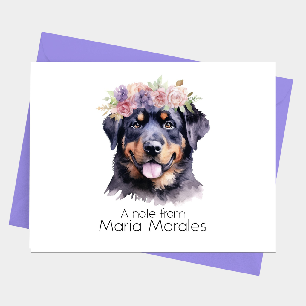 Rottweiler Note Cards