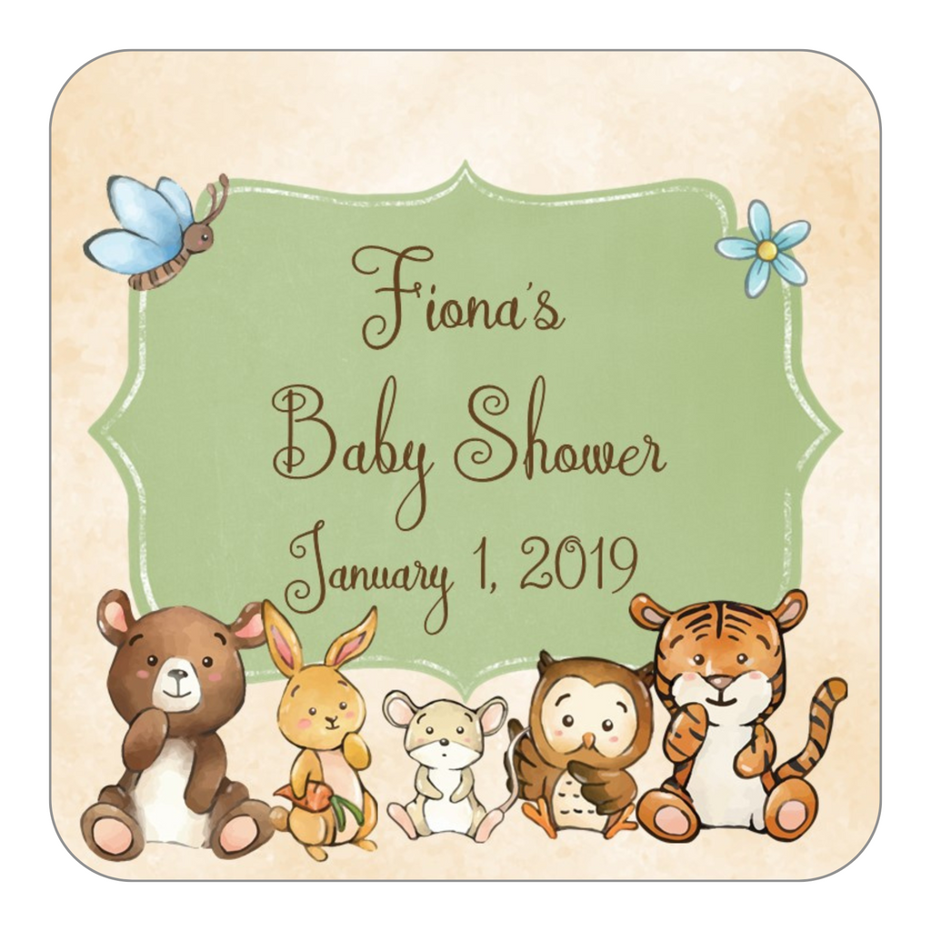 Baby Animals Stickers OR Tags