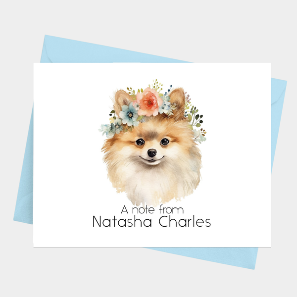Pomeranian Note Cards