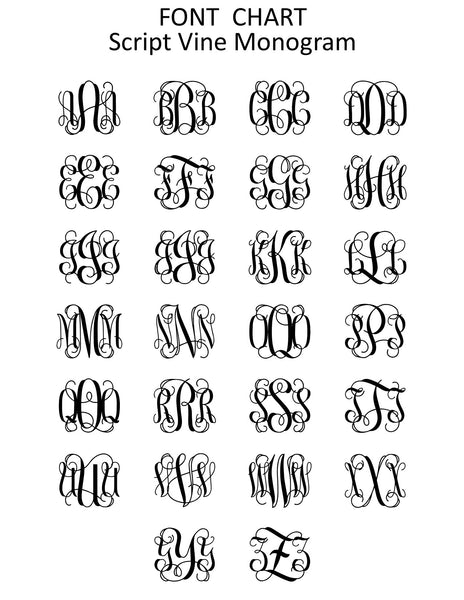 Elegant Fall Floral Monogram Note Cards