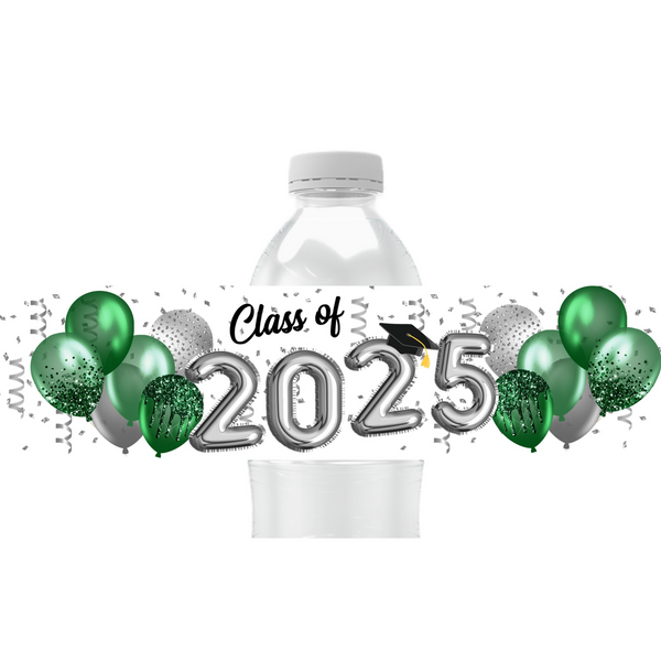 Graduation Water Bottle Labels