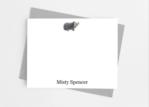 Hedgehog Flat Note Cards