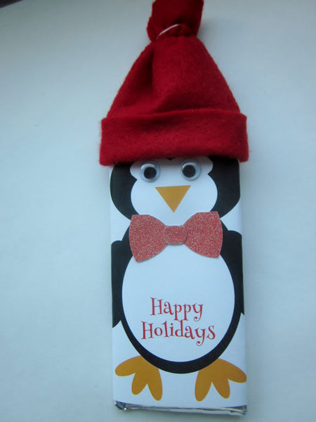 Penguin Candy Bar - Cathy's Creations - www.candywrappershop.com