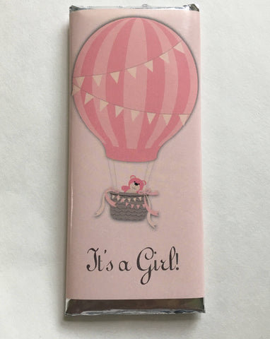 Hot Air Balloon Candy Bar Wrapper - Cathy's Creations - www.candywrappershop.com