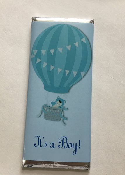 Hot Air Balloon Candy Bar Wrapper - Cathy's Creations - www.candywrappershop.com