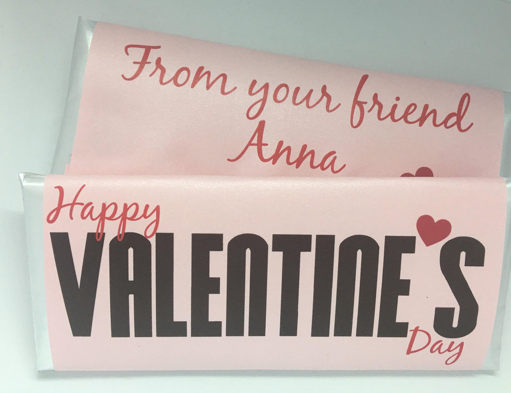 Valentine's Day Candy Bar Wrapper - Cathy's Creations - www.candywrappershop.com