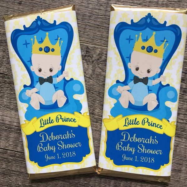 Little Prince Candy Bar Wrapper - Cathy's Creations - www.candywrappershop.com