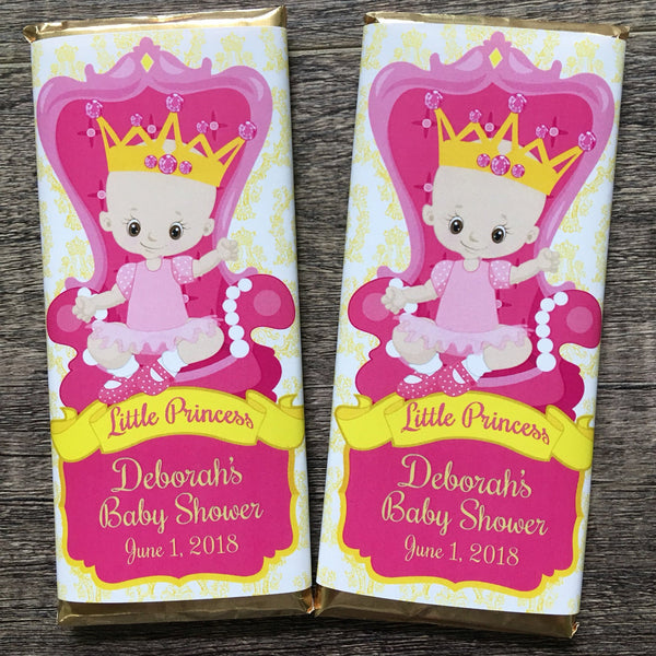 Little Princess Candy Bar Wrapper - Cathy's Creations - www.candywrappershop.com