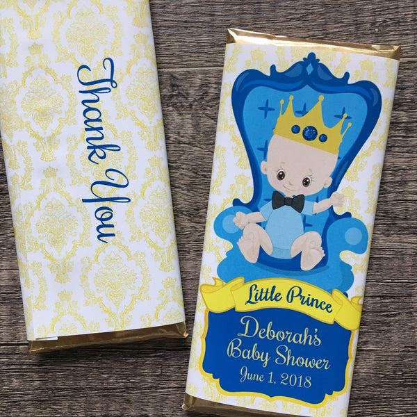 Little Prince Candy Bar Wrapper - Cathy's Creations - www.candywrappershop.com