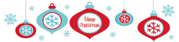 Christmas Ornament Water Bottle Labels - Cathy's Creations - www.candywrappershop.com