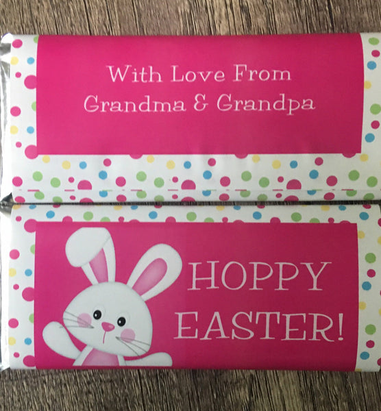 Easter Polka Dots Candy Wrapper - Cathy's Creations - www.candywrappershop.com