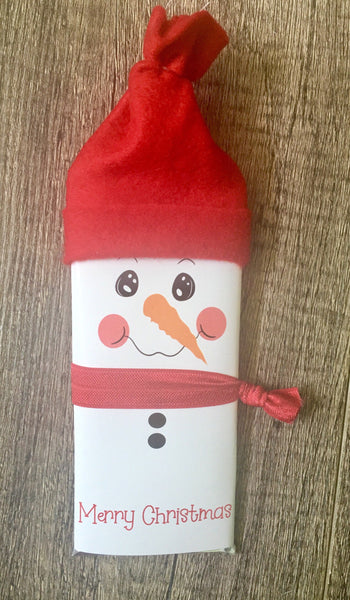 Snowman Candy Bar - Cathy's Creations - www.candywrappershop.com