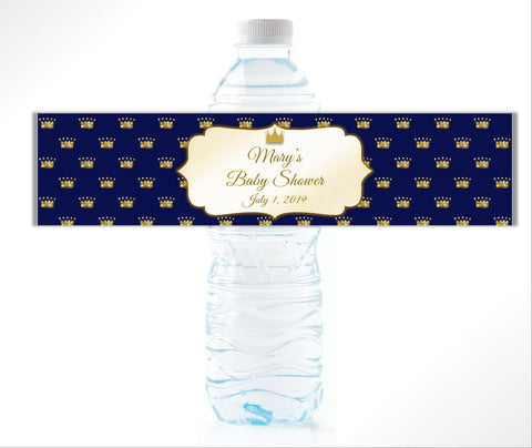 Little Prince Water Bottle Labels - Cathy's Creations - www.candywrappershop.com