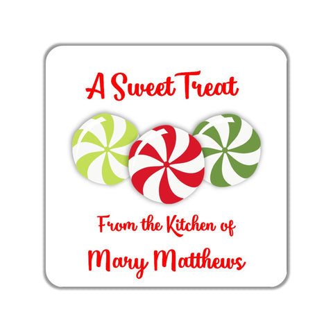 Christmas Candy Gift Stickers OR Tags - Cathy's Creations - www.candywrappershop.com