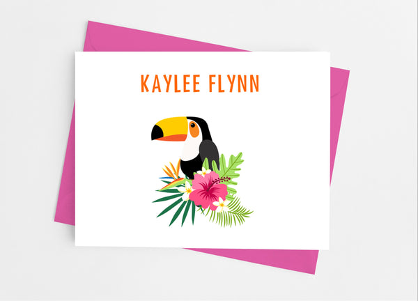 Toucan Note Cards - Cathy's Creations - www.candywrappershop.com