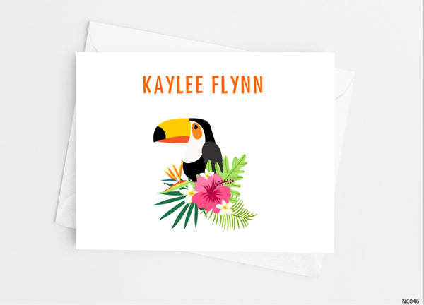 Toucan Note Cards - Cathy's Creations - www.candywrappershop.com