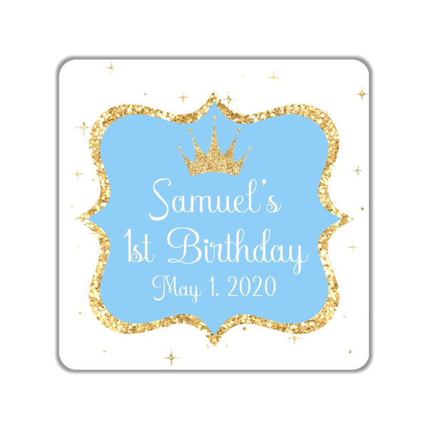 Royal Baby Favor Stickers OR Tags - Cathy's Creations - www.candywrappershop.com
