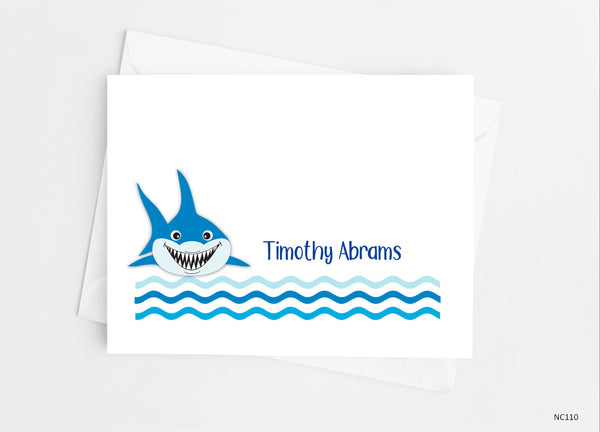 Shark Note Cards - Cathy's Creations - www.candywrappershop.com