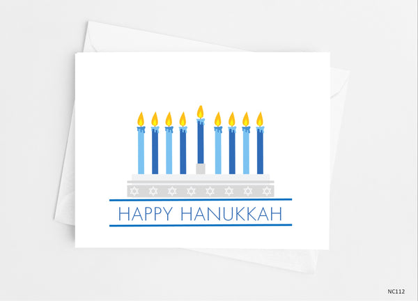 Hanukkah Note Cards - Cathy's Creations - www.candywrappershop.com