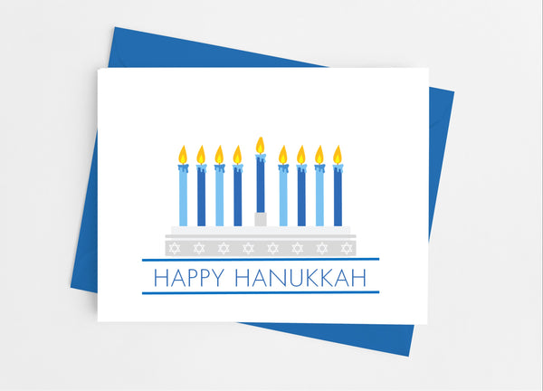 Hanukkah Note Cards - Cathy's Creations - www.candywrappershop.com