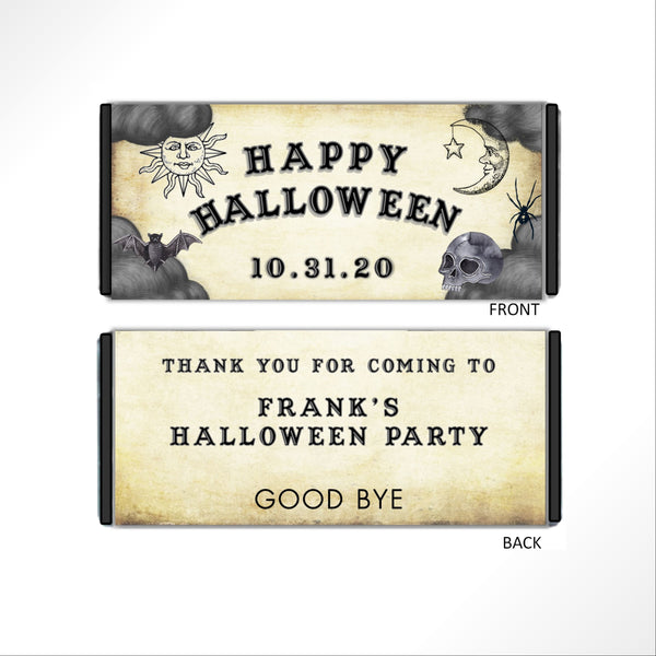 Ouija Board Candy Bar Wrapper - Cathy's Creations - www.candywrappershop.com