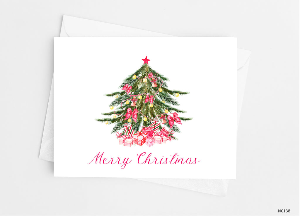 Preppy Christmas Tree Note Cards  Cathy's Creations– Cathy's
